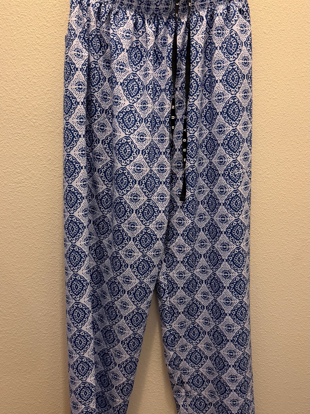 YoungLA for her Blue & White cute Joggers